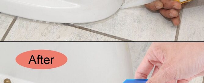 2 Pieces Silicone Sealant Grout Finishing Tool for Bathroom Floor Silicone Repair And Removal Tool