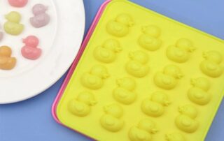 2-piece Duck Chocolate Silicone Mold 16-cavity Non-Stick Food Grade Silicone Molds Ice Cube Mold