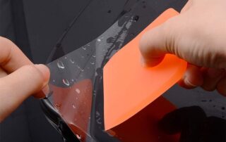 3m Wetordry Rubber Squeegee Small Squeegee Wrapping Scraper for Curved Surfaces Vehicle Window Mirror Water Wiper