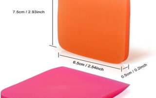 3m Wetordry Rubber Squeegee Small Squeegee Wrapping Scraper for Curved Surfaces Vehicle Window Mirror Water Wiper