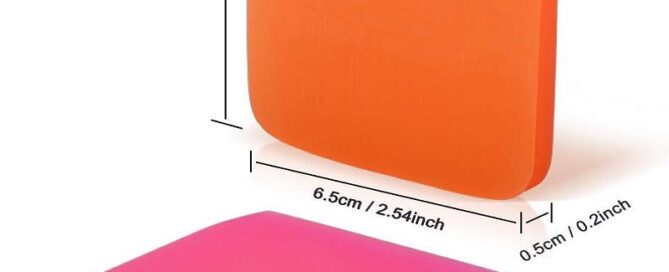 3m Wetordry Rubber Squeegee Small Squeegee Wrapping Scraper for Curved Surfaces Vehicle Window Mirror Water Wiper