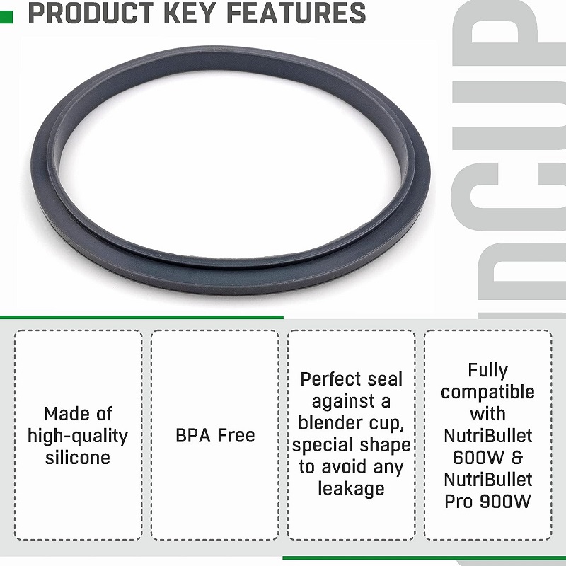 8 Inch Rubber Gasket Rubber Ring Seal Rings Gaskets Part for Replacement Parts Blender