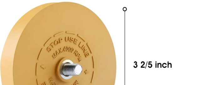 Abrasive Eraser Wheel Decal Graphics Removal Wheel Abn Eraser Wheel