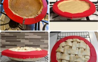 Adjustable Silicone Pie Crust Shield BPA-free Pie Crust Protector Cover Kitchen Tool for Baking Pie Pizza