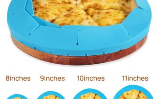 Adjustable Silicone Pie Crust Shield BPA-free Pie Crust Protector Cover Kitchen Tool for Baking Pie Pizza