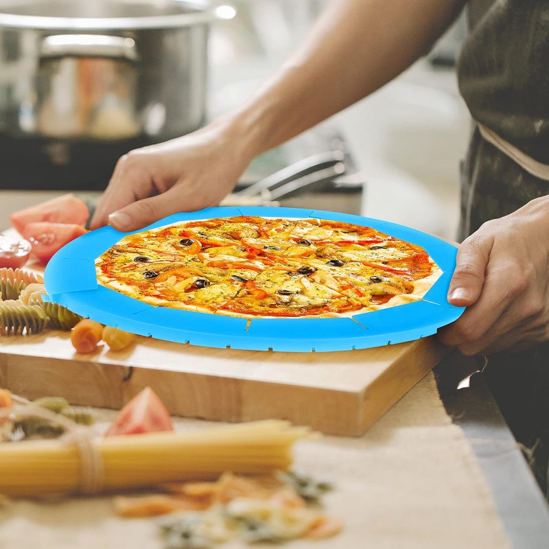 Adjustable Silicone Pie Crust Shield BPA-free Pie Crust Protector Cover Kitchen Tool for Baking Pie Pizza