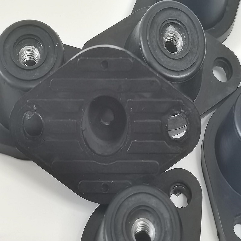 Anti-vibration turret Rubber Mounts Rubber-in Shear Floor Mounts Compression Rubber Isolator Mounts