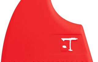 B&Q Premium Silicone Pan Scraper Heat Resistant Kitchen Scraper Silicone Chopper Perfect For Dough