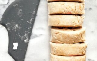 B&Q Premium Silicone Pan Scraper Heat Resistant Kitchen Scraper Silicone Chopper Perfect For Dough