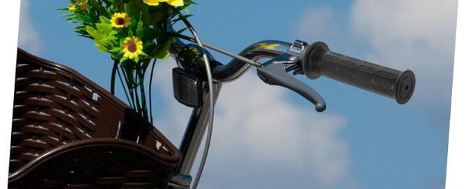 Bicycle Lawn Mower Wheelbarrow Rubber Handlebar Grips Cycling Handlebar Covers