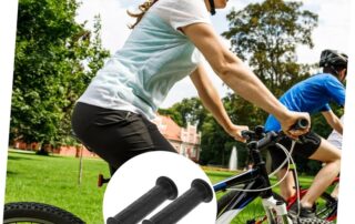 Bicycle Lawn Mower Wheelbarrow Rubber Handlebar Grips Cycling Handlebar Covers