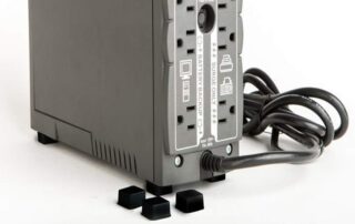 Black Workbench Rubber Feet Self Stick Bumper Pads Adhesive Tall Square Bumpers for Electronics