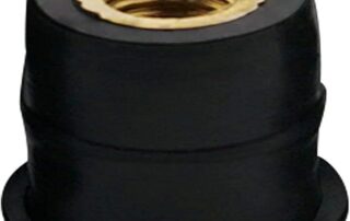 Boat Windshield Rubber Screw Cover Rubber Well Nut for Windscreen & Fairing Universal M6 Wellnuts