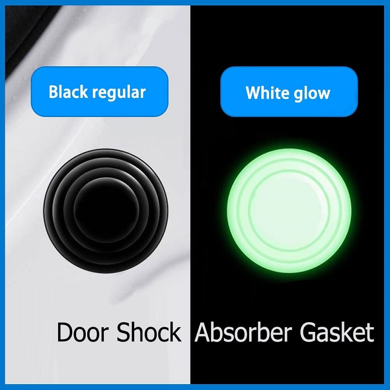 Car Door Shock Absorber Car Door Shock Absorbing Silicone Gaskets Door Edge Guard Bumper Cushion