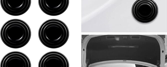 Car Door Shock Absorber Car Door Shock Absorbing Silicone Gaskets Door Edge Guard Bumper Cushion