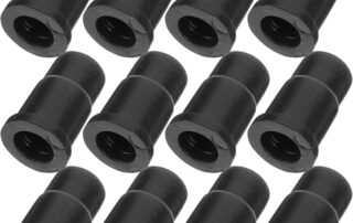 Caster Rubber Cap Socket Sleeve Inserts Wheel Protector Chair Leg Socket Rubber Insert