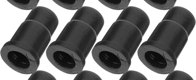Caster Rubber Cap Socket Sleeve Inserts Wheel Protector Chair Leg Socket Rubber Insert