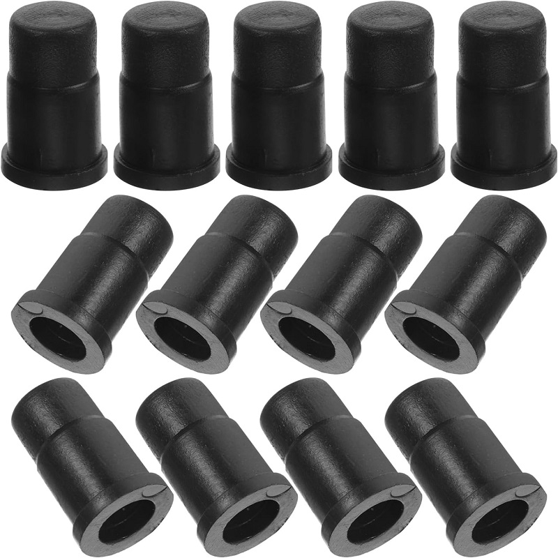 Caster Rubber Cap Socket Sleeve Inserts Wheel Protector Chair Leg Socket Rubber Insert