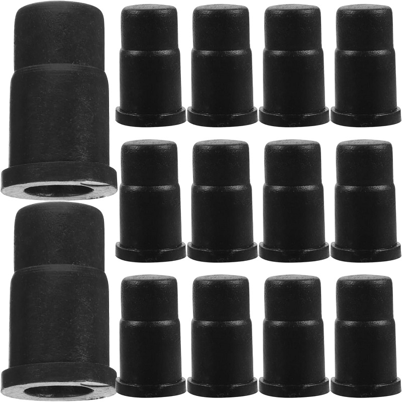 Caster Rubber Cap Socket Sleeve Inserts Wheel Protector Chair Leg Socket Rubber Insert