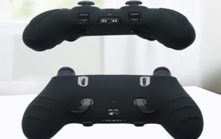 Controller Silicone Cover for PS5 Wireless Controller Silicone Edger Anti-Slip Protector Skin Thumb Grip Caps