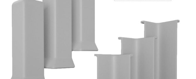 Cove Base Corner Tool Self-Adhesive Baseboard Corner Blocks Outer Corners Cove Base Rubber Moulding Trim
