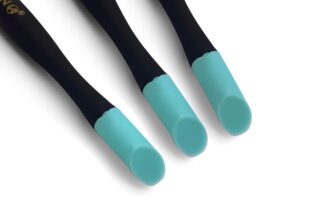 Cuticle Trimmer Pusher Remover Rubber Tip Gentle on Nail Bed Mini Rubber Silicone Polishers