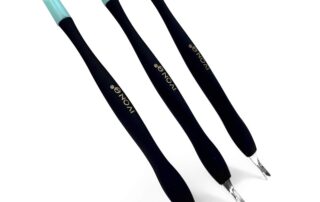 Cuticle Trimmer Pusher Remover Rubber Tip Gentle on Nail Bed Mini Rubber Silicone Polishers