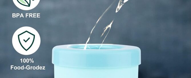 Cylinder Ice Cube Mold Silicone Ice Bucket with Lid Ice Maker Cup for Freezer Easy to Release