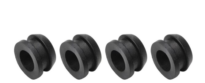 Diaphragm Rubber Seal Rubber Grommet Wire Protector Oil Resistant 6mm Inner Dia for Wiring Cable Protector