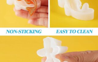 Fish Silicone Resin Molds Goldfish Pendant Epoxy Molds Fish Fondant Moulds for DIY Making Jewelry