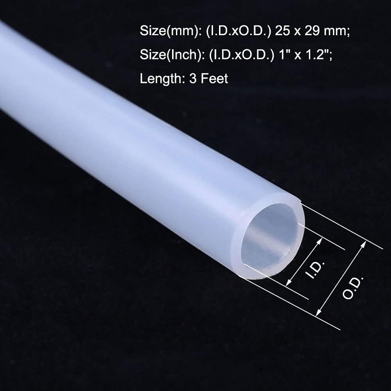 Food Grade Silicone Hose Tube For Pump Transfer Cleaning and Home Wine Making Liquid Silicone Hose