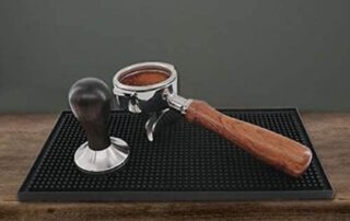 Food-Safe Rubber Espresso Mat Coffee Hand Tamper Mat Non-slip Espresso Tamper Mat