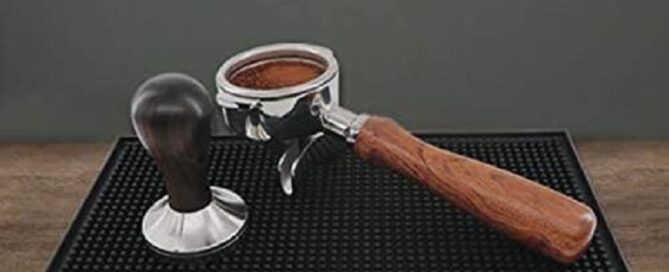 Food-Safe Rubber Espresso Mat Coffee Hand Tamper Mat Non-slip Espresso Tamper Mat