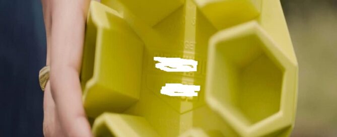 Ground Strike Hex Target Ball for Outdoor Shooting Durable Highly Visible Ball Rubber Mallet Target