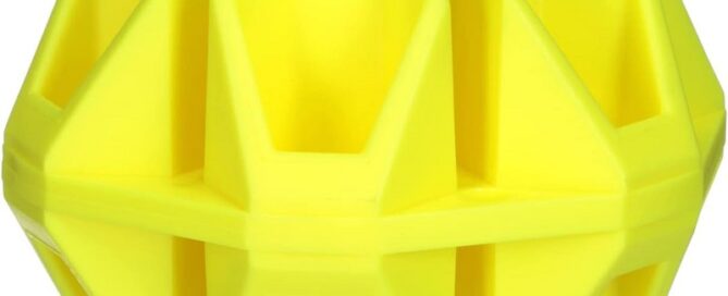 Ground Strike Hex Target Ball for Outdoor Shooting Durable Highly Visible Ball Rubber Mallet Target