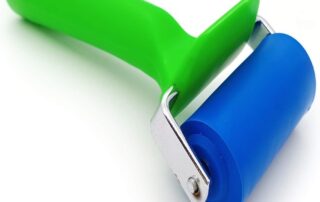 Hand Rubber Roller Rubber Brayer Roller Anti Slip Wallpaper Installation