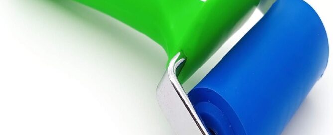 Hand Rubber Roller Rubber Brayer Roller Anti Slip Wallpaper Installation