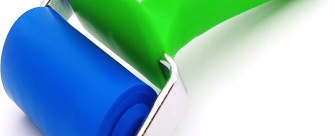 Hand Rubber Roller Rubber Brayer Roller Anti Slip Wallpaper Installation