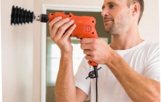 Hole Saw For Rubber Electric Drill Dust Cover Electric Drill Cover Bowl Container