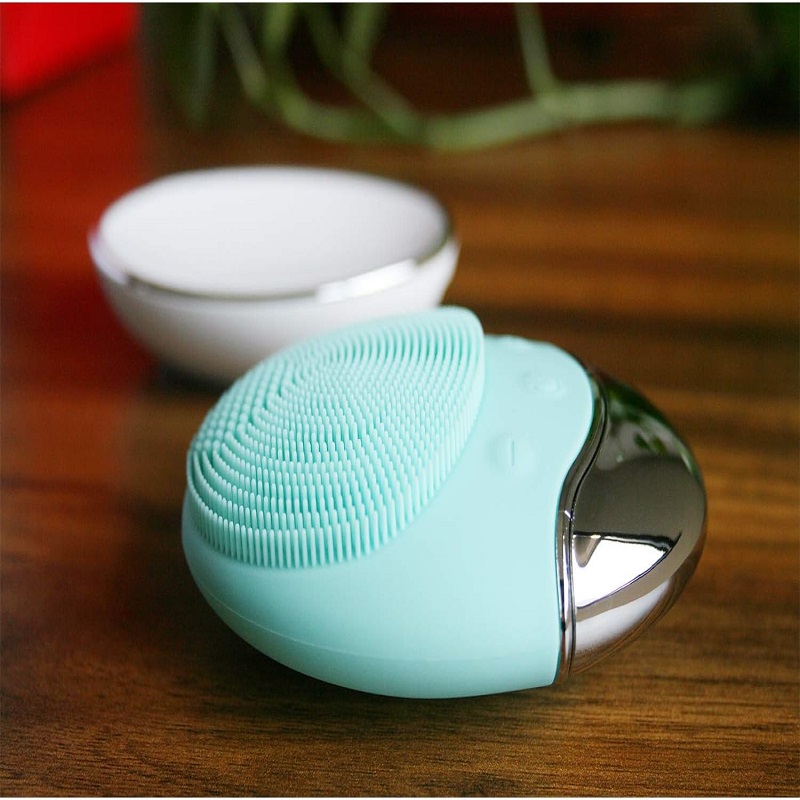 Mini Rubber Silicone Polishers Facial Cleansing Brush Silicone Waterproof Face Massager for Skin Exfoliation