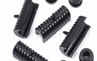 Motorcycle Seat Rubber Bumpers Rubber Grommet Support Cushion Fit for Harley Saddlebag Touring Street Glide