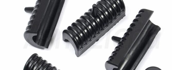 Motorcycle Seat Rubber Bumpers Rubber Grommet Support Cushion Fit for Harley Saddlebag Touring Street Glide