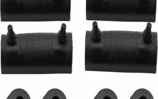 Motorcycle Seat Rubber Bumpers Rubber Grommet Support Cushion Fit for Harley Saddlebag Touring Street Glide