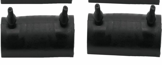 Motorcycle Seat Rubber Bumpers Rubber Grommet Support Cushion Fit for Harley Saddlebag Touring Street Glide