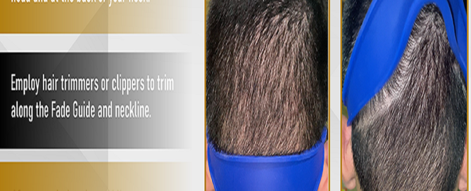 Neckline Shaving Curved Silicone Template Creating Skin Guidelines for DIY Haircuts Guide Edger