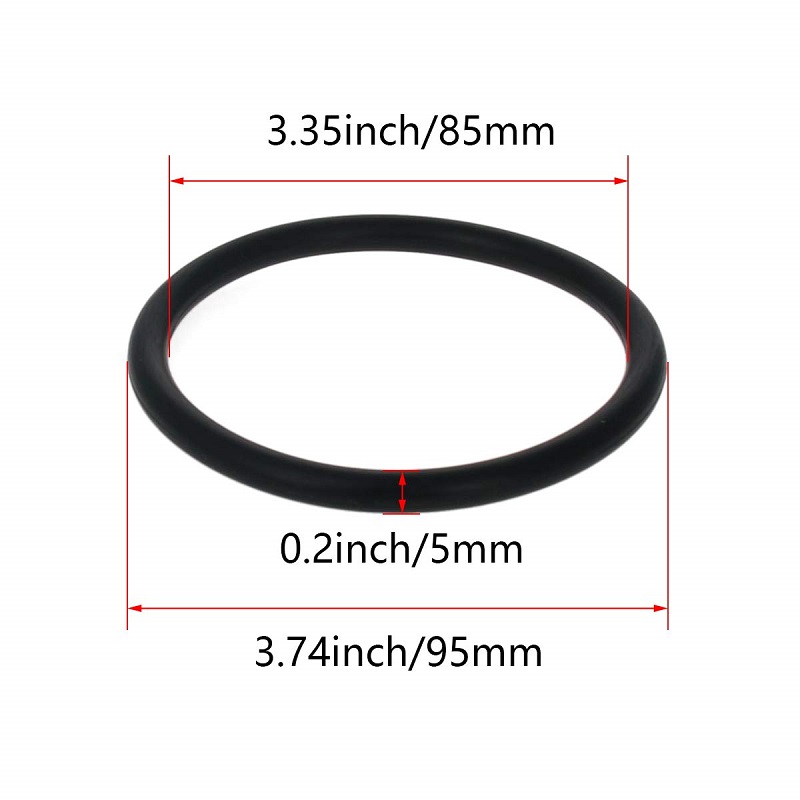 Nitrile Rubber O-Rings Buna-Nitrile Sealing Gasket Washer for Faucet Household Large Diameter Rubber O Rings