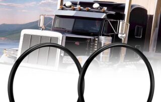 Peterbilt Fuel Tank Strap Rubber Fuel Cap Gasket O-Ring Compatible with Peterbilt Truck Fuel Tank Cap