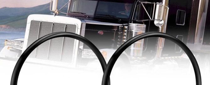 Peterbilt Fuel Tank Strap Rubber Fuel Cap Gasket O-Ring Compatible with Peterbilt Truck Fuel Tank Cap