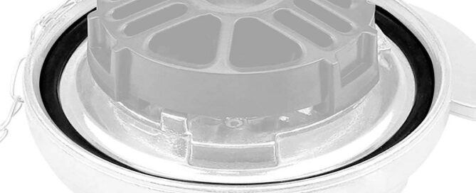 Peterbilt Fuel Tank Strap Rubber Fuel Cap Gasket O-Ring Compatible with Peterbilt Truck Fuel Tank Cap