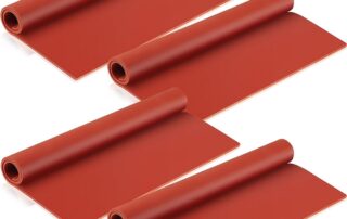 Plumbers Gasket Sheet Silicone Flexible High Temp sheet Heat Resistant Silicone Insulation Sheet